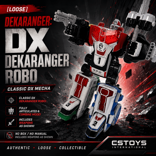 CSTOYS International megazord [LOOSE] Tokusou Sentai Dekaranger: DX Dekaranger Robo