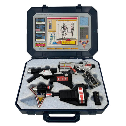 [LOOSE] Ultraman Tiga: GUTS Attache II Hyper Riffle Set (Aged Case Discoloration and Scratched Parts) | CSTOYS INTERNATIONAL