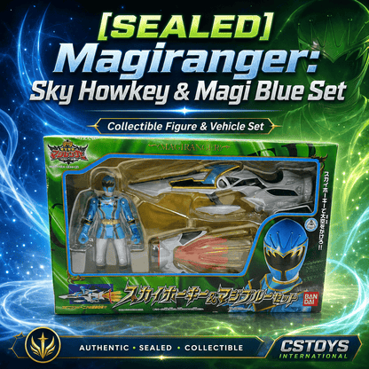 CSTOYS International action fegure [SEALED] Magiranger: Sky Howkey & Magi Blue Set
