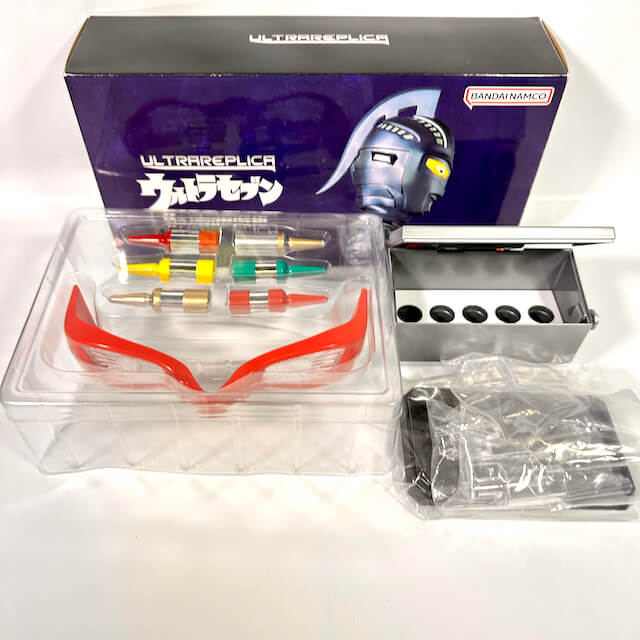 [BOXED] Ultra Seven: Ultra Replica Ultraseven 55th Anniversary Set (IR Ultra Eye & Capsule Kaiju Box with Sound Speaker) ) | CSTOYS INTERNATIONAL