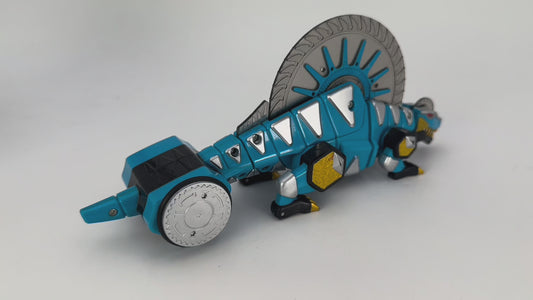 [LOOSE] Abaranger: DX Bakuryuu Dimenokodon & Face Plate Set