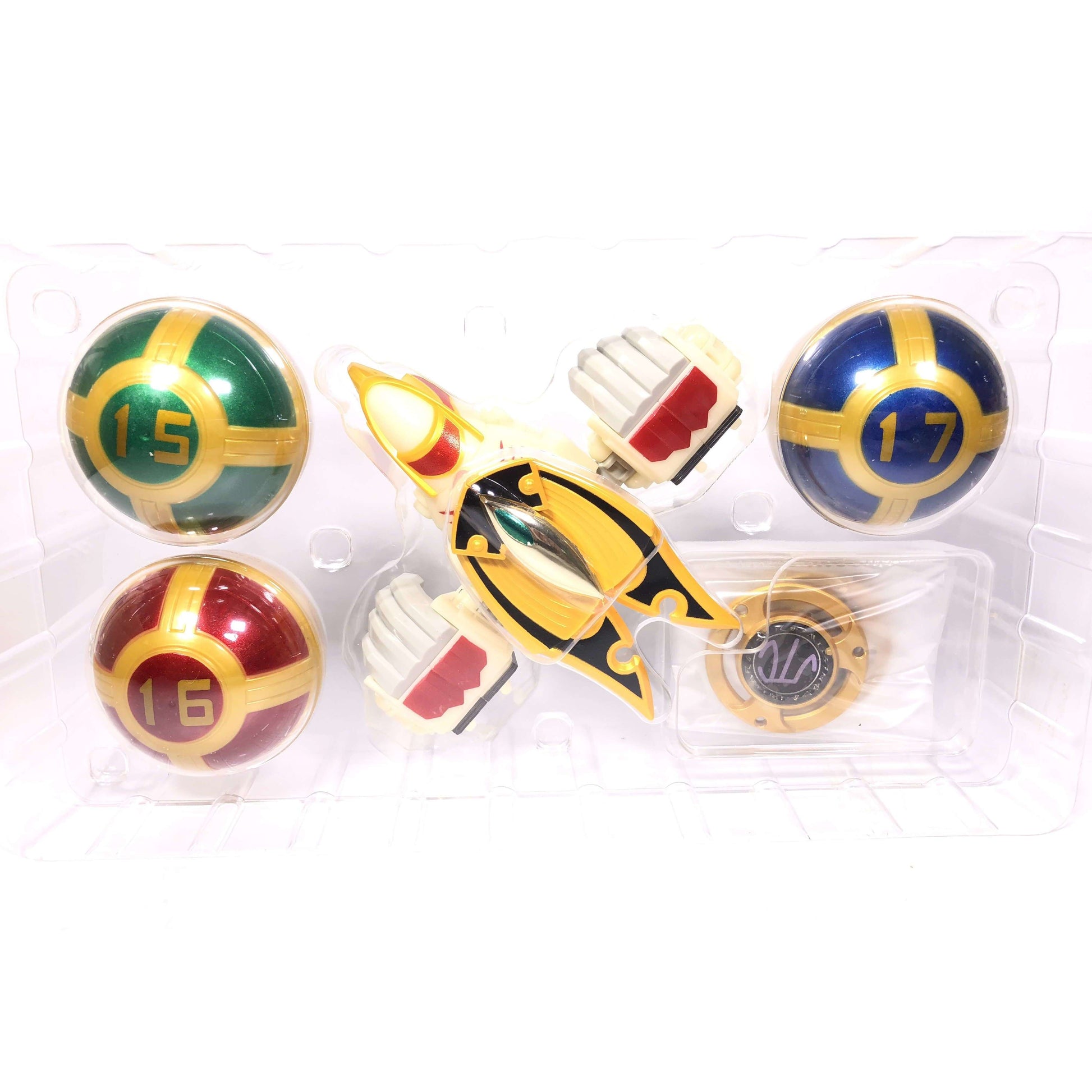 [BOXED] Ninpuu Sentai Hurricanger: Karakuri Ball Series No.15-16-17: Tri-Condor | CSTOYS INTERNATIONAL
