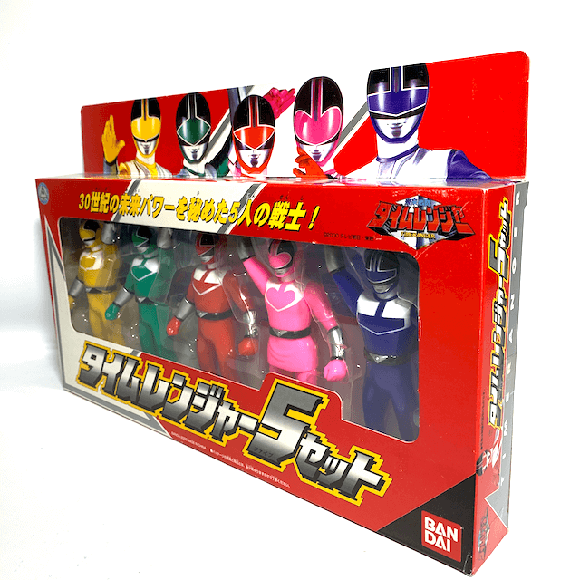 [BOXED & SEALED] Mirai Sentai Timeranger: Timeranger Five Set -Vinyl Figure Set- | CSTOYS INTERNATIONAL