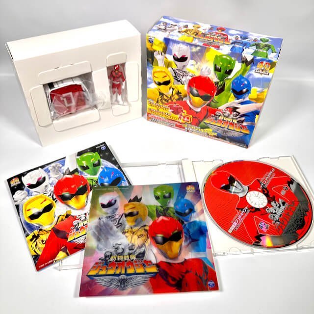 [BOXED] Zyuohger: Theme Song CD Box Limited Edition with Zyuoh Cube Mini & Zyuoh Eagle Mini Figure (Multi-Layer Pianted) | CSTOYS INTERNATIONAL