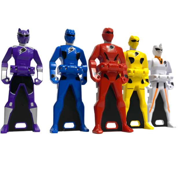 [LOOSE] Gokaiger: Gekiranger Ranger Key Set | CSTOYS INTERNATIONAL