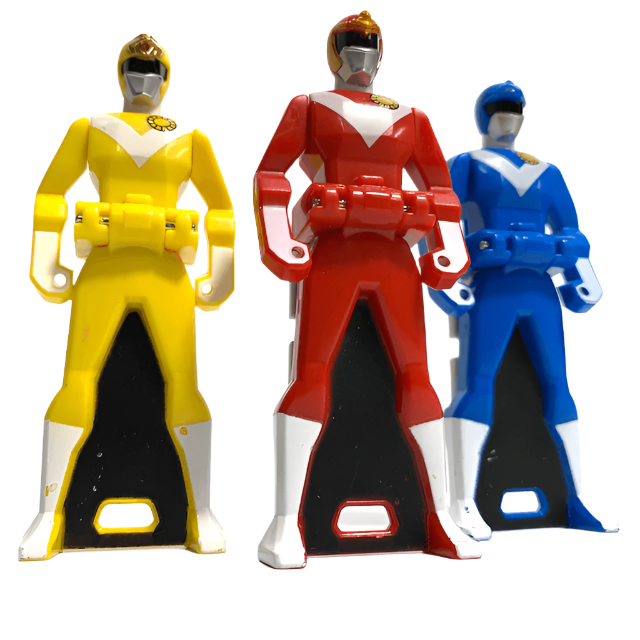 [LOOSE] Gokaiger: Sun Vulcan Ranger Key Set | CSTOYS INTERNATIONAL