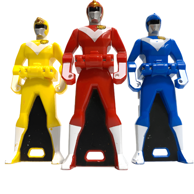 [LOOSE] Gokaiger: Sun Vulcan Ranger Key Set | CSTOYS INTERNATIONAL