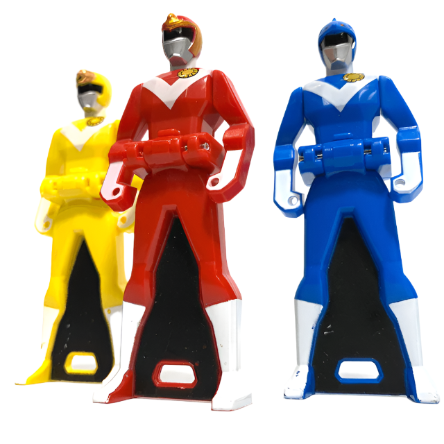 [LOOSE] Gokaiger: Sun Vulcan Ranger Key Set | CSTOYS INTERNATIONAL