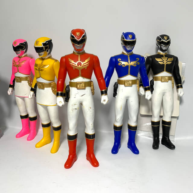 [LOOSE] Goseiger: SHS 01-06 Vinyl Figure Set of Seven | CSTOYS INTERNATIONAL