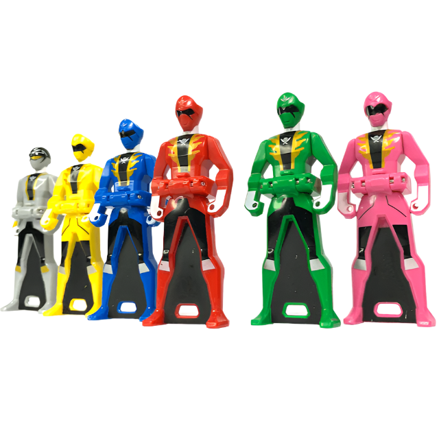 [LOOSE] Kaizoku Sentai Gokaiger: DX Gokaiger Ranger Key Set | CSTOYS INTERNATIONAL