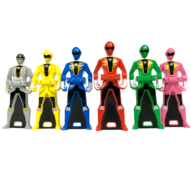 [LOOSE] Kaizoku Sentai Gokaiger: DX Gokaiger Ranger Key Set | CSTOYS INTERNATIONAL