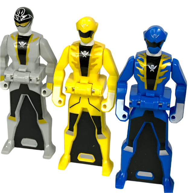 [LOOSE] Kaizoku Sentai Gokaiger: DX Gokaiger Ranger Key Set | CSTOYS INTERNATIONAL