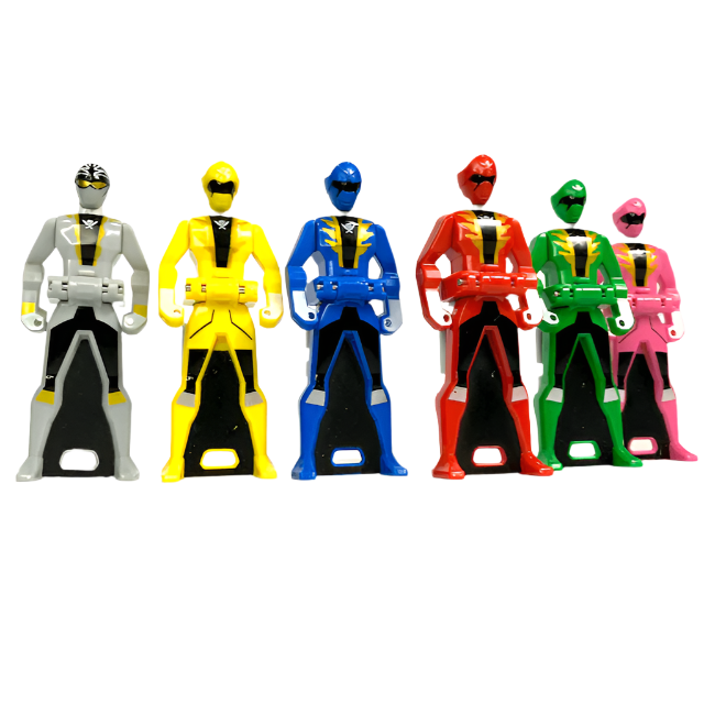 [LOOSE] Kaizoku Sentai Gokaiger: DX Gokaiger Ranger Key Set | CSTOYS INTERNATIONAL