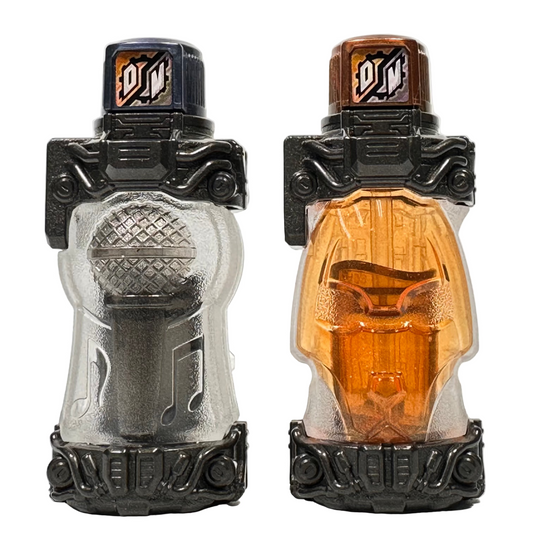 [LOOSE] Kamen Rider Build: DX Dog Mic Full Bottle Set (Theme Song CD Promotion) | CSTOYS INTERNATIONAL