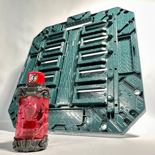 [LOOSE] Kamen Rider Build: DX Pandora Panel (Green)  with Shobousha (Fire Engine) Full Bottle | CSTOYS INTERNATIONAL