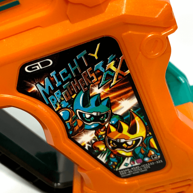 [LOOSE] Kamen Rider Ex-Aid: DX Mighty Brothers XX Gashat | CSTOYS INTERNATIONAL