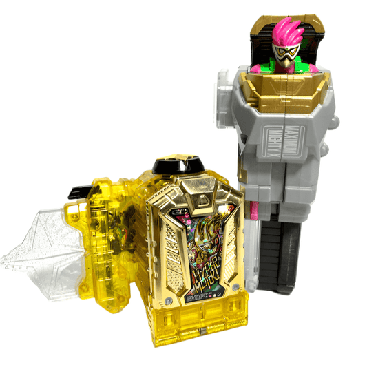 [LOOSE] Kamen Rider Ex-Aid - RGS DX Hyper Muteki Gashat & Maximum Mighty X Gashat Set | CSTOYS INTERNATIONAL