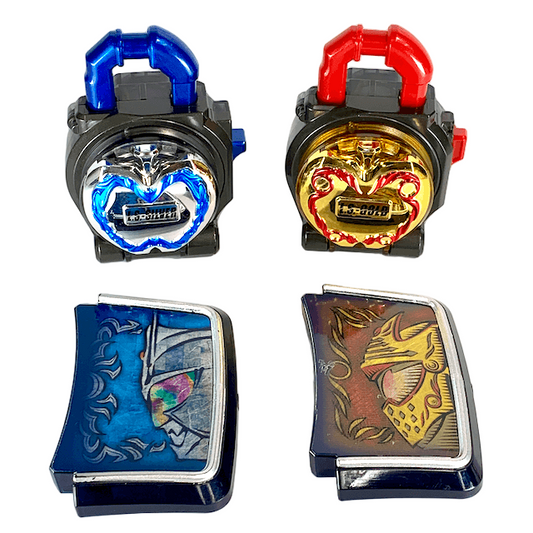 [LOOSE] Kamen Rider Gaim: DX Gold & Silver Apple Lock Seed Kamen Rider Mars & Kamuro Set | CSTOYS INTERNATIONAL