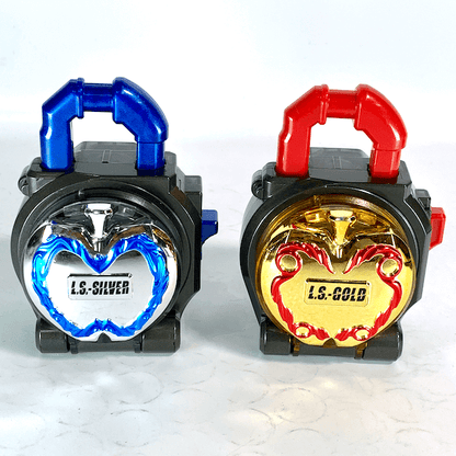 [LOOSE] Kamen Rider Gaim: DX Gold & Silver Apple Lock Seed Kamen Rider Mars & Kamuro Set | CSTOYS INTERNATIONAL