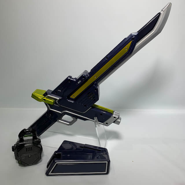 [LOOSE] Kamen Rider Gaim: DX Hinawa Daidai DJ Gun & DX Musou Saber ＆ Melon Lock Seed Set | CSTOYS INTERNATIONAL
