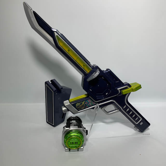 [LOOSE] Kamen Rider Gaim: DX Hinawa Daidai DJ Gun & DX Musou Saber ＆ Melon Lock Seed Set | CSTOYS INTERNATIONAL