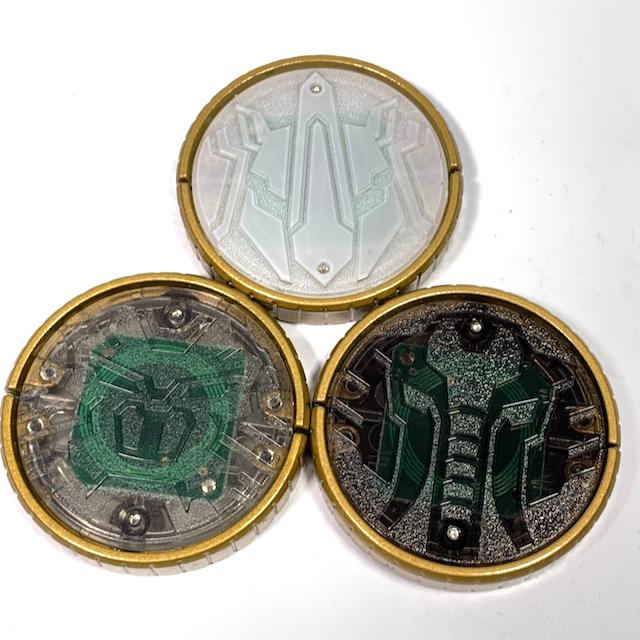[LOOSE] Kamen Rider OOO: Capsule Toy Sagozo Combo Core Medal Set | CSTOYS INTERNATIONAL