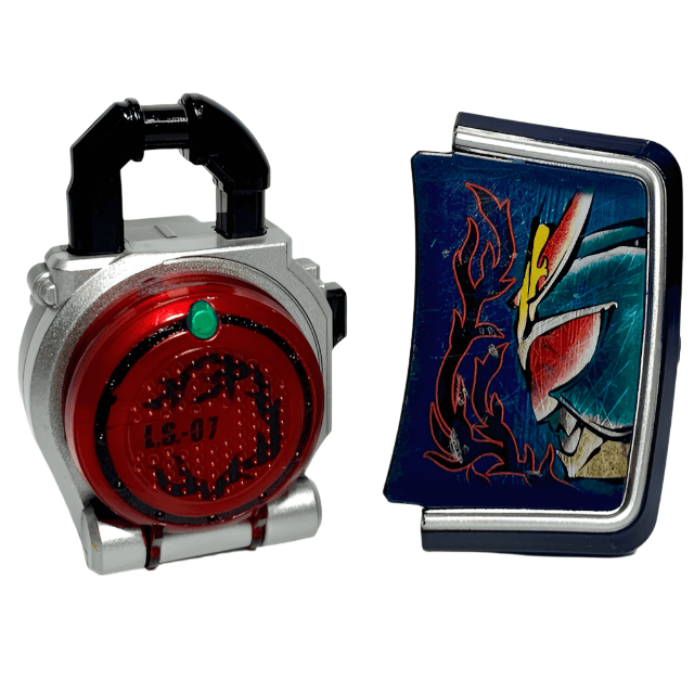 [LOOSE] Kamne Rider Gaim: DX Blood Orange Lockseed & Bujin Gaim Faceplate Set | CSTOYS INTERNATIONAL