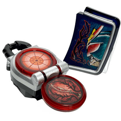 [LOOSE] Kamne Rider Gaim: DX Blood Orange Lockseed & Bujin Gaim Faceplate Set | CSTOYS INTERNATIONAL
