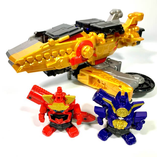 [LOOSE] Kikai Sentai Zenkaiger: Super Zentai Gattai DX Twokai-Oh Ricky & Kattaner Set | CSTOYS INTERNATIONAL