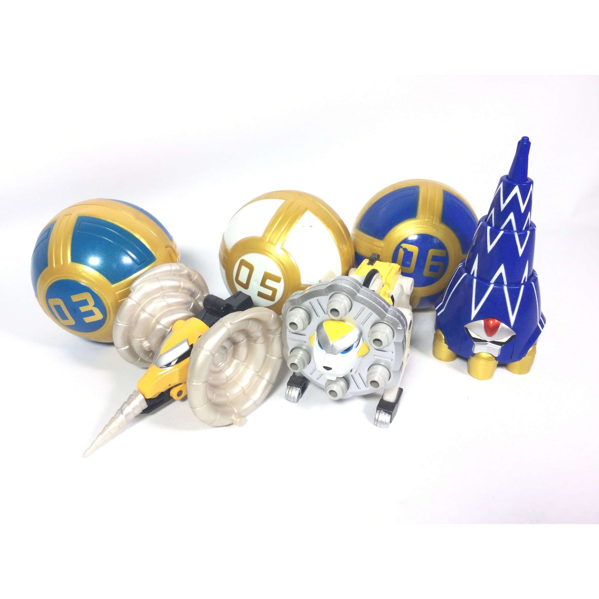 [LOOSE] Ninpuu Sentai Hurricanger: Karakuri Ball Series No. 02. 05. 06 | CSTOYS INTERNATIONAL