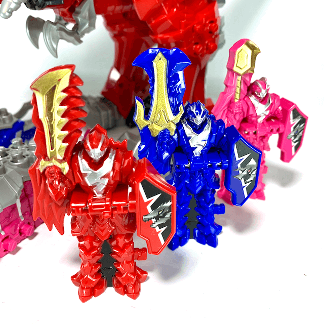 [LOOSE] Ryusoulger: DX Kishiryu-Oh Three Knights Set | CSTOYS INTERNATIONAL