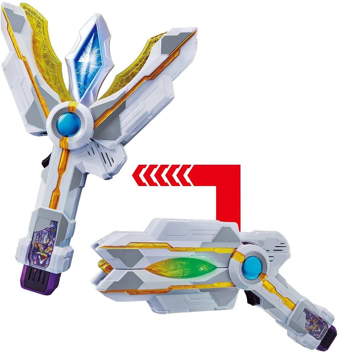 [LOOSE] Ultraman Trigger: Narikiri DX GUTS Spark Lens & DX Gut Hyper Keys Set | CSTOYS INTERNATIONAL