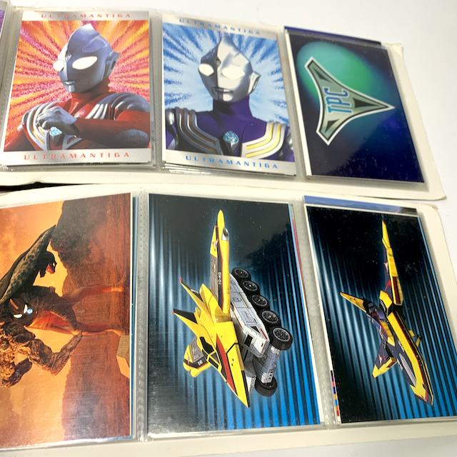 [LOOSE] Ultraman Tiga: Calbee's Ultraman Card Albums & Random 120 Tiga Collection Card Set (1996 Ver.) | CSTOYS INTERNATIONAL