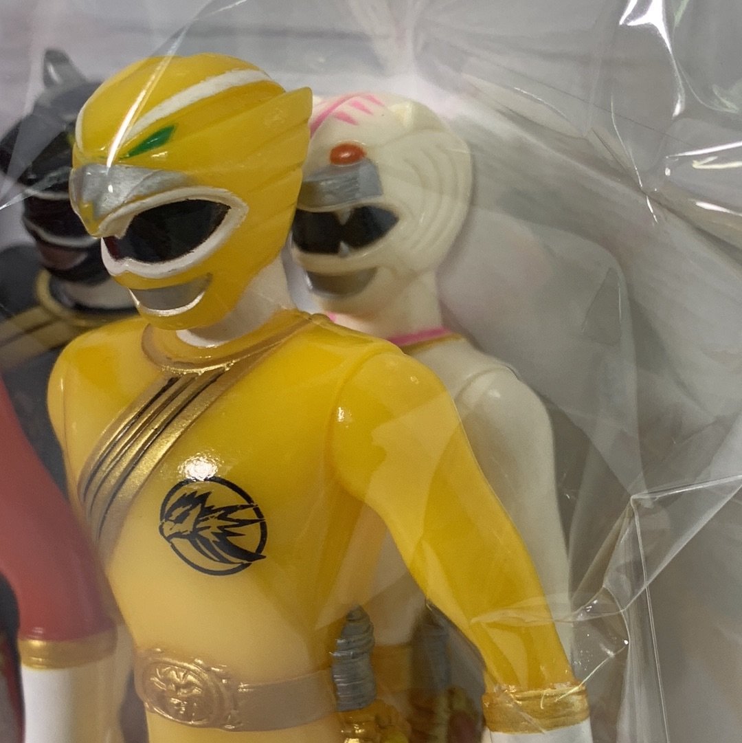 Bandai action figure [LOOSE] Hyakujyu Sentai Gaoranger: Gaoranger Vinyl Figure Set