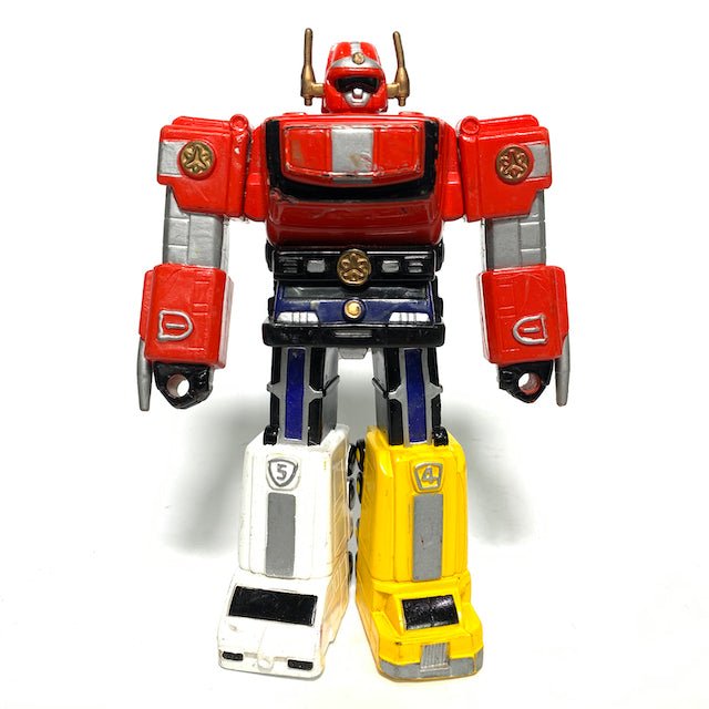 [LOOSE] GoGo Five: Victory Robo (Yutaka 1999 Vintage Soft Vinyl Figure) | CSTOYS INTERNATIONAL